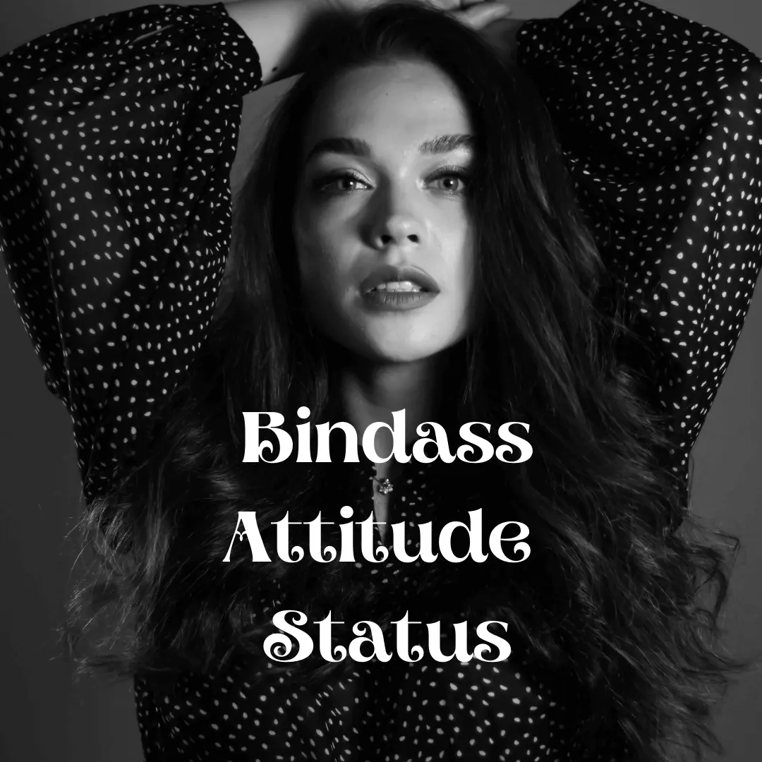Bindass Attitude Status for Girls in Hindi
