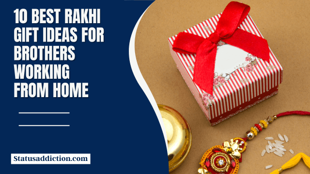 10 Best Rakhi Gift Ideas for Brothers Working From Home! – Detailed Guide