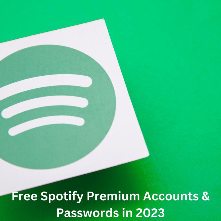 Free Spotify Premium Accounts & Passwords in 2023