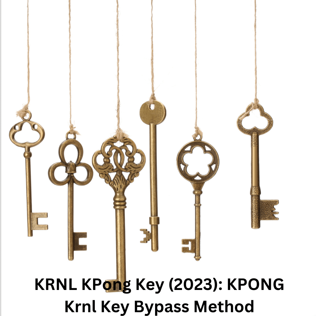 KRNL KPong Key (2023): KPONG Krnl Key Bypass Method